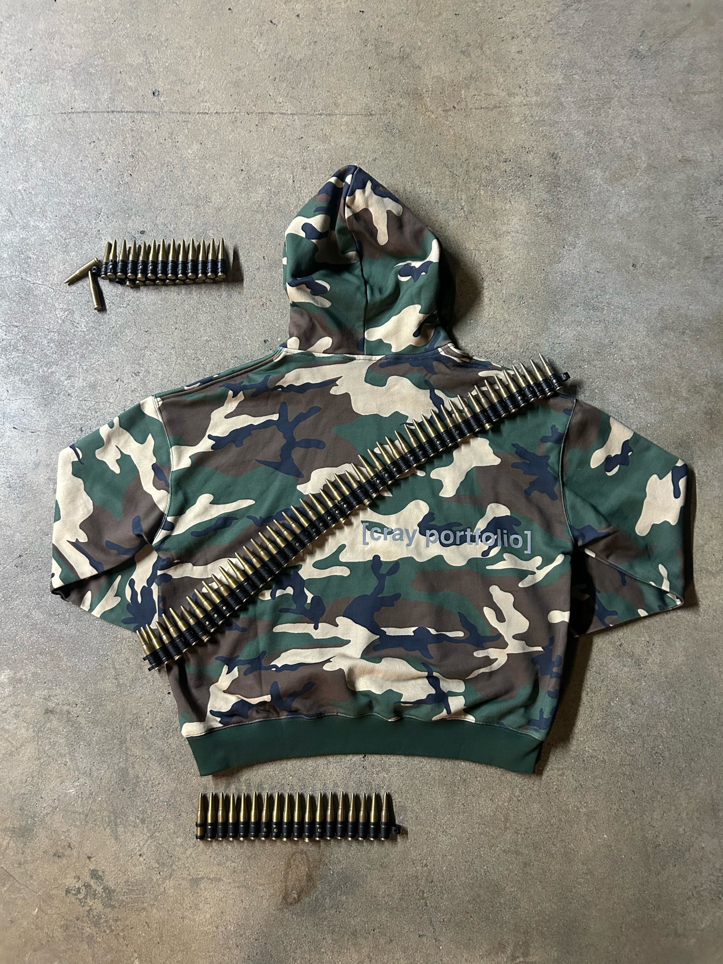 CRISIS CAMO REFLECTIVE HOODIE
