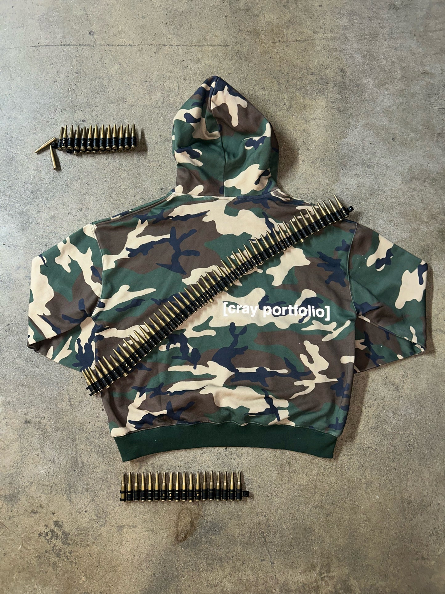 CRISIS CAMO REFLECTIVE HOODIE